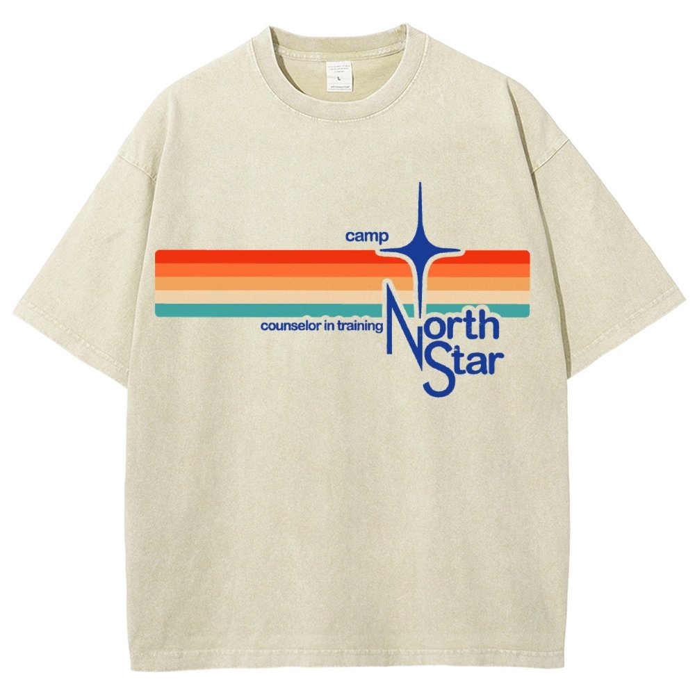Camp North Star Vintage Distressed T-shirt