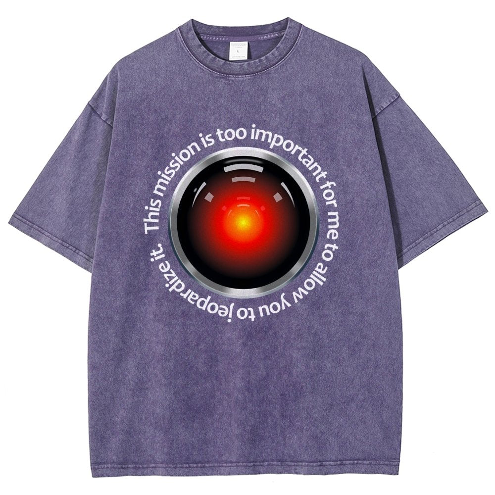 This Mission Is Too Important For Me To Allow You To Jeopardize It. Vintage Distressed T-shirt