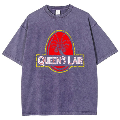 Queen's Lair Vintage Distressed T-shirt