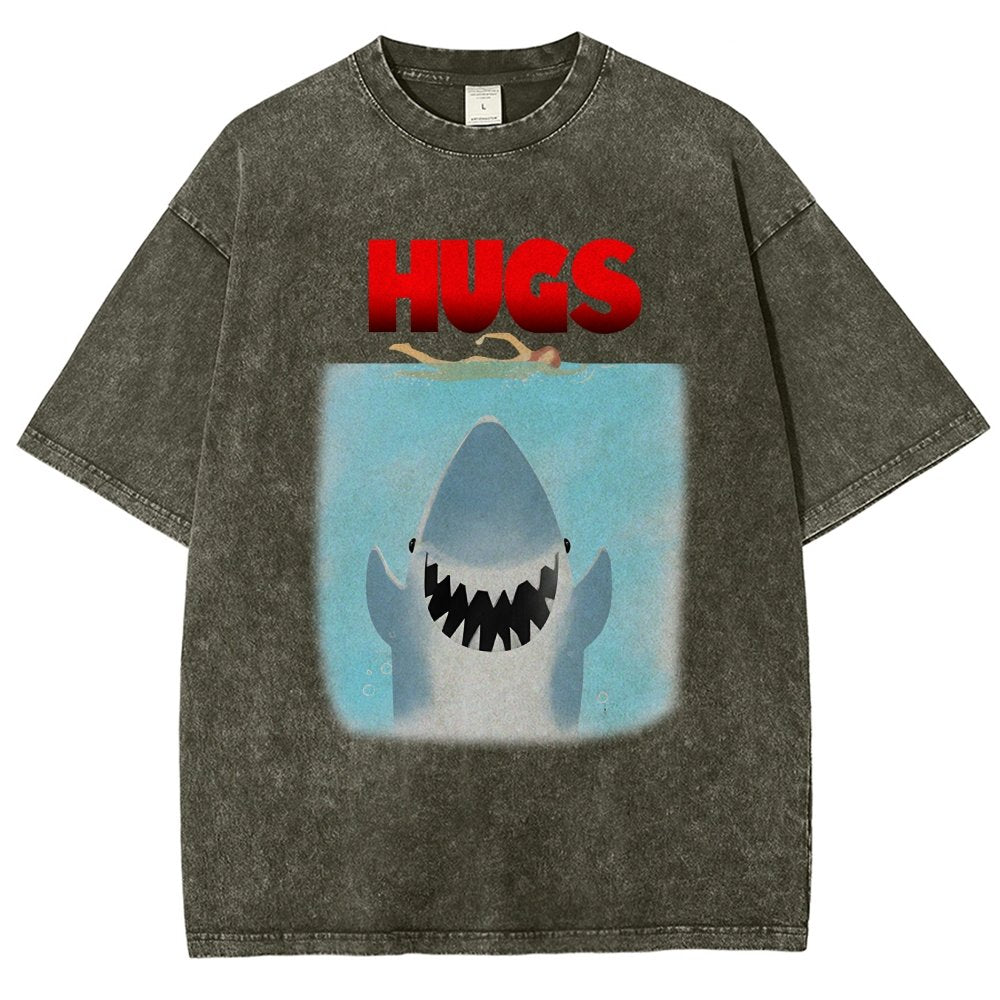 Hugs Vintage Distressed T-shirt