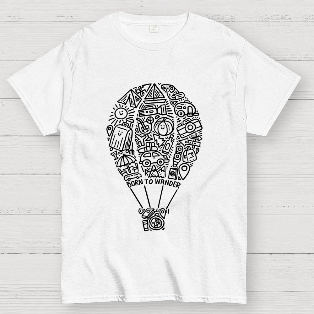Born to Wander Geek T-Shirt