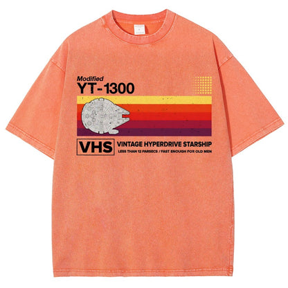 Vintage Hyperdrive Starship Vintage Distressed T-shirt