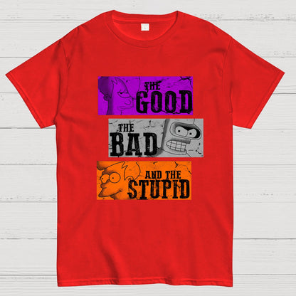 The Good, The Bad and The Stupid Nerdy T-Shirt
