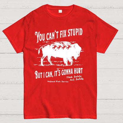 You Cant Fix Stupid Geek T-Shirt