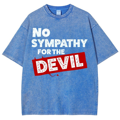 No Sympathy for The Devil(redbubble) Vintage Distressed T-shirt