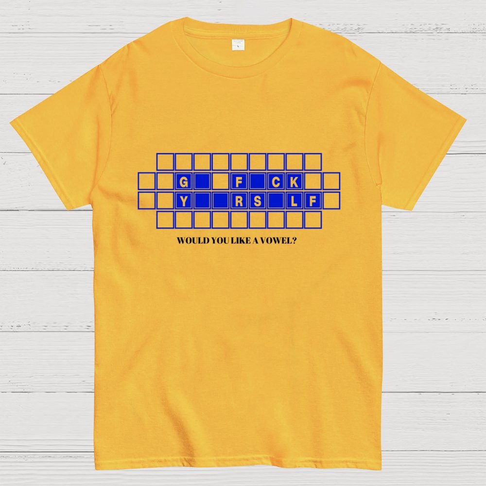 A Vowel Please Geek T-Shirt