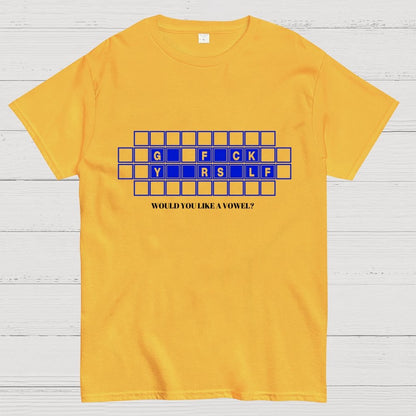 A Vowel Please Geek T-Shirt