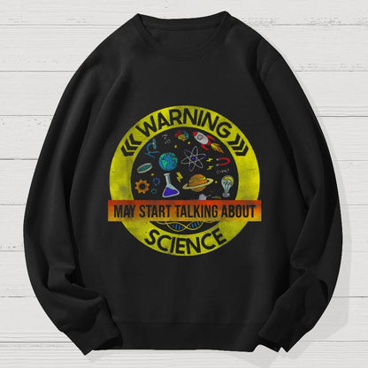 Funny Science Lover Geek Cotton Sweatshirt