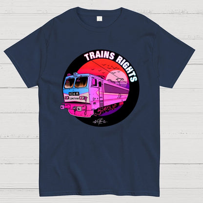 Trains Rights Geek T-Shirt