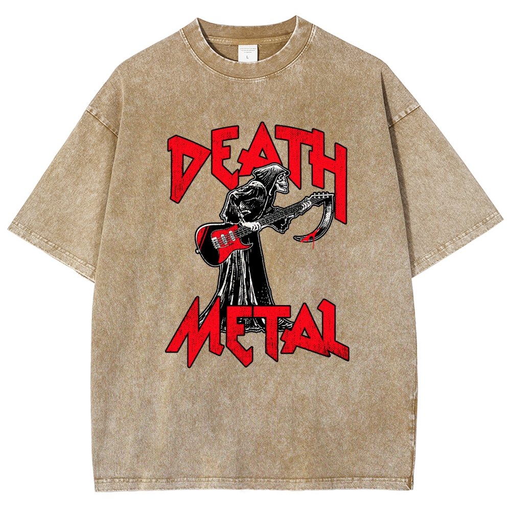 Death Metal Vintage Distressed T-shirt