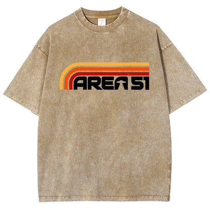 Area 51 Vintage Distressed T-shirt