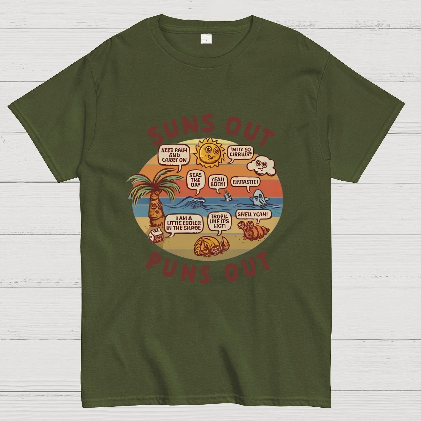 Suns out, Puns Out Nerdy T-Shirt