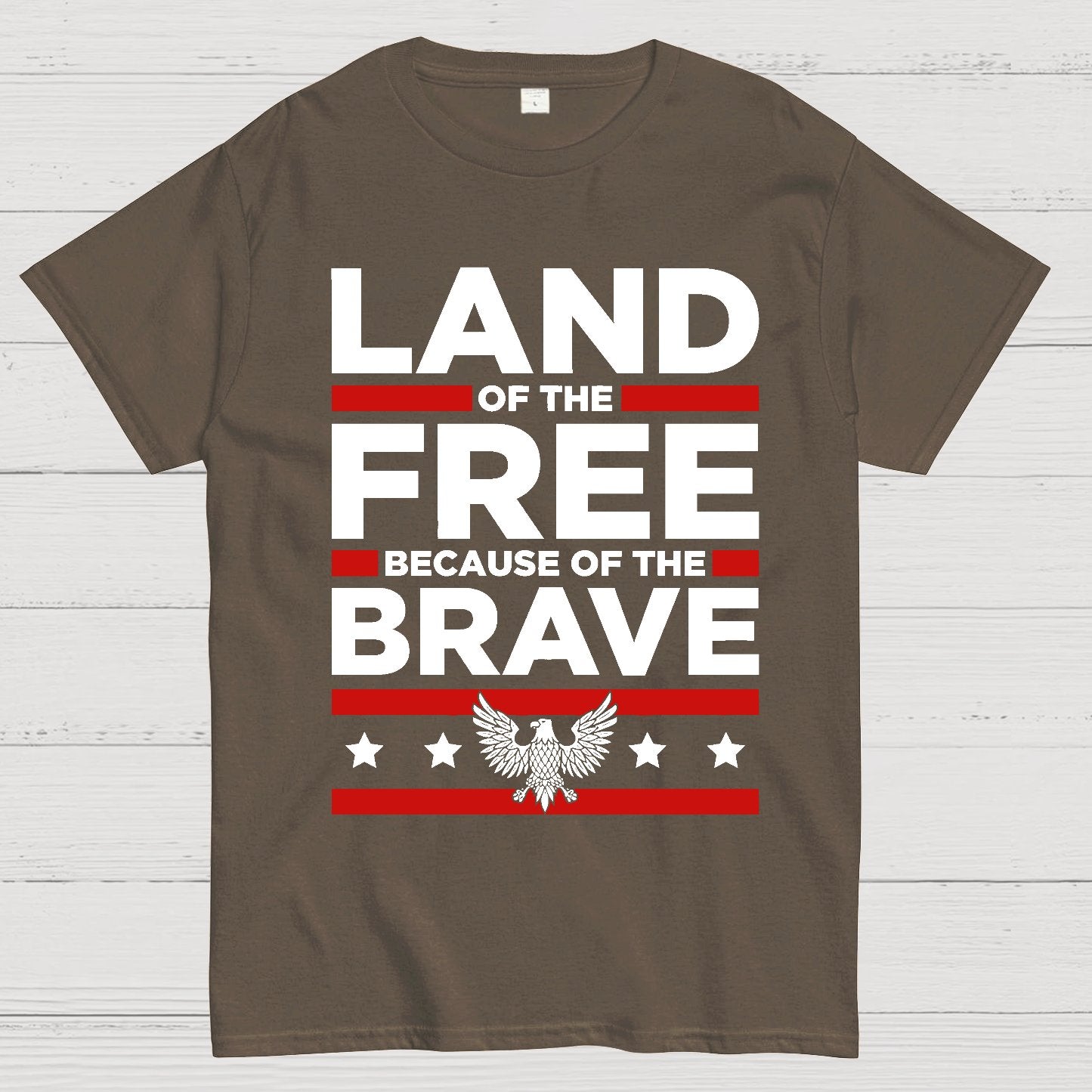 Because of the Brave Geek T-Shirt