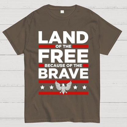 Because of the Brave Geek T-Shirt