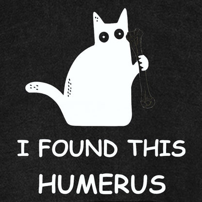 I Found This Humerus Nerdy Vintage Distressed Hoodie