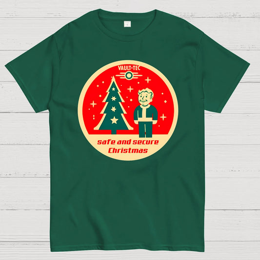 Safe and Secure Christmas Geek T-Shirt