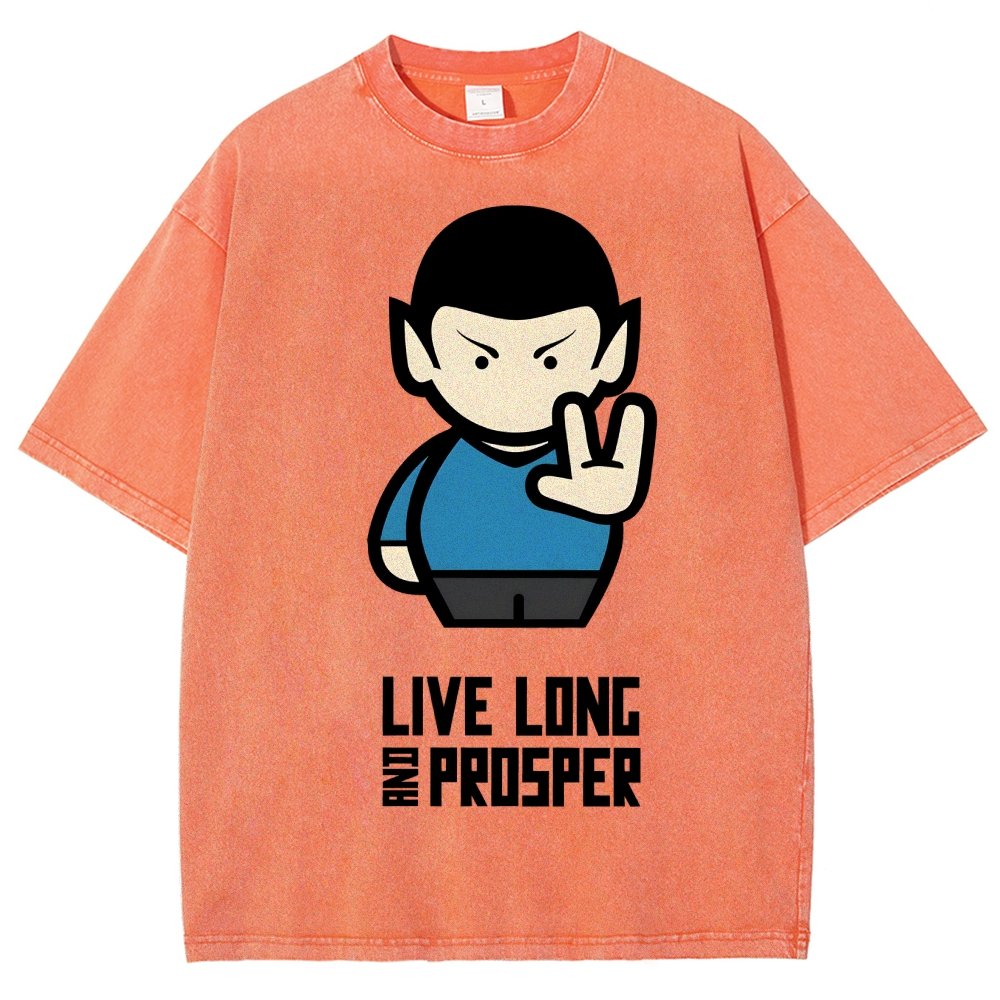 Live Long Vintage Distressed T-shirt