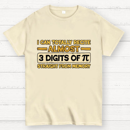 3 Digits Of Pi Geek T-Shirt