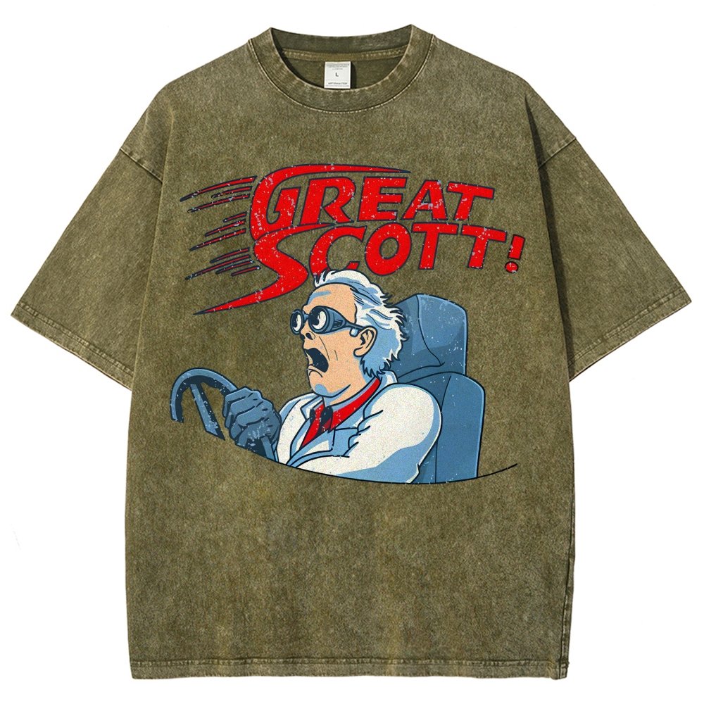 Time Racer Vintage Distressed T-shirt
