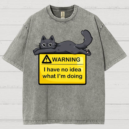 Warning, I Don't Know What I'm Doing! Vintage Distressed T-shirt