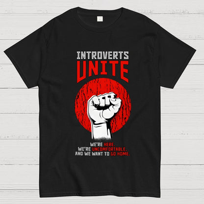 Introverts Unite! Geek T-Shirt