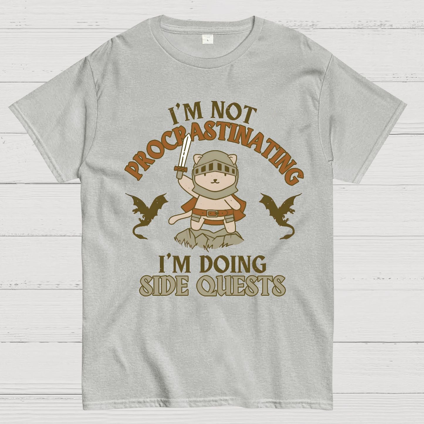 I'm Doing Side Quests Geek T-Shirt