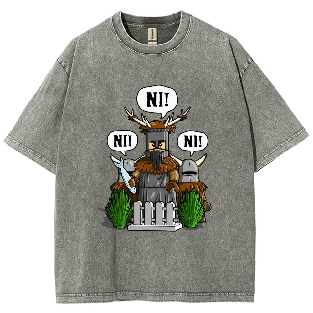 The Knights Of Adventure Vintage Distressed T-shirt