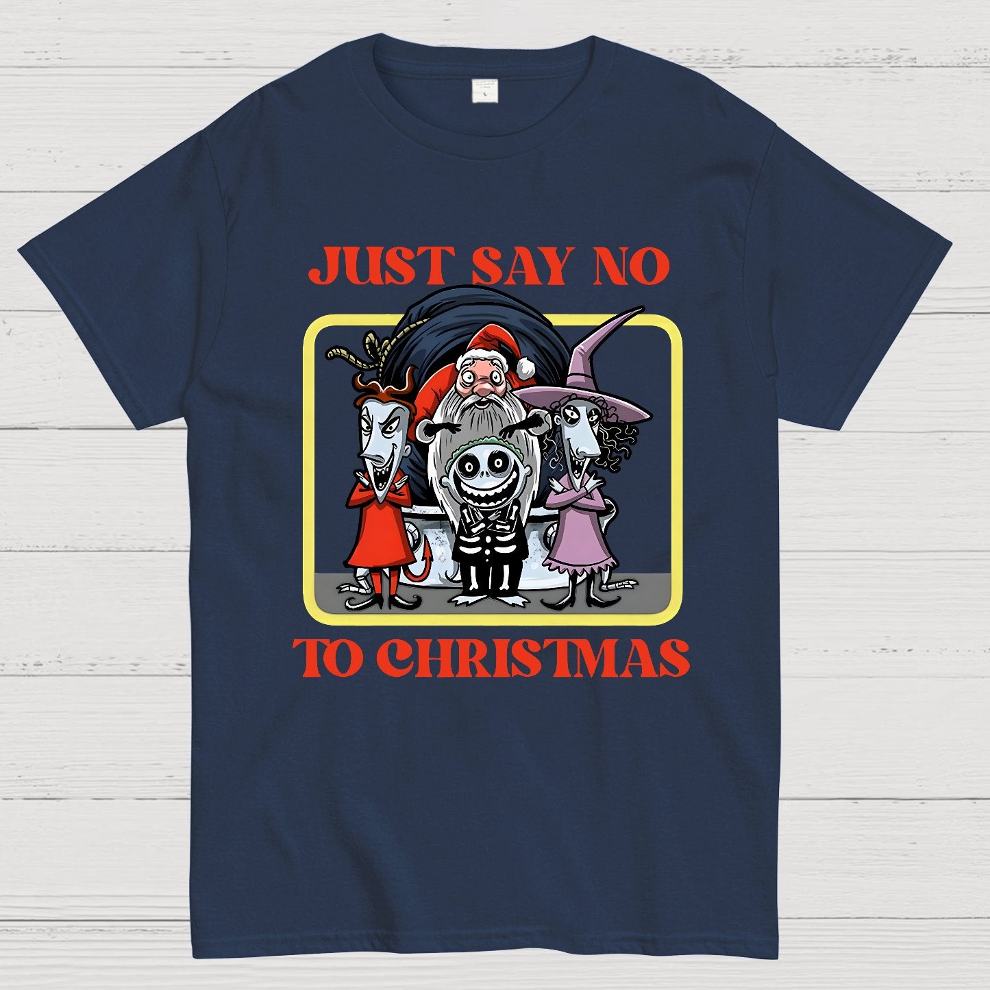 Say No to Christmas Geek T-Shirt