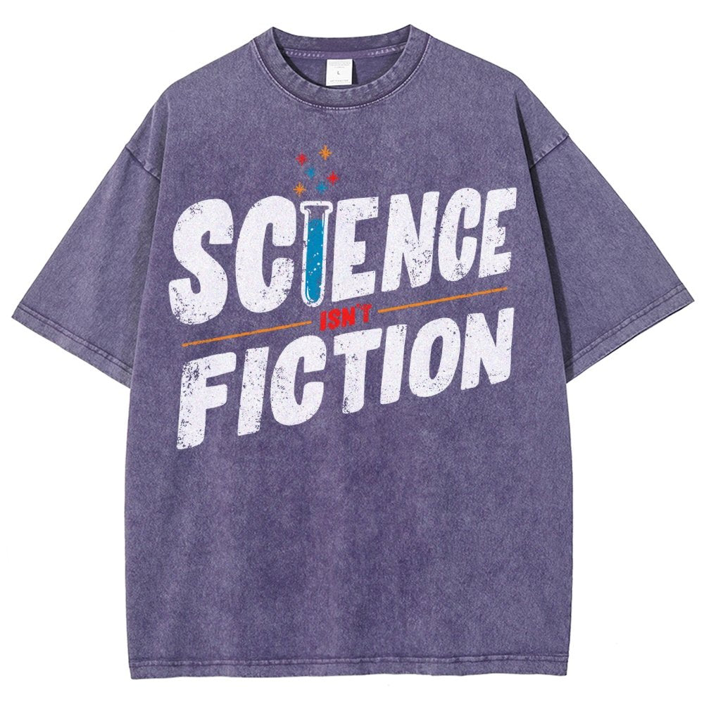 Science Isn’t Fiction Vintage Distressed T-shirt