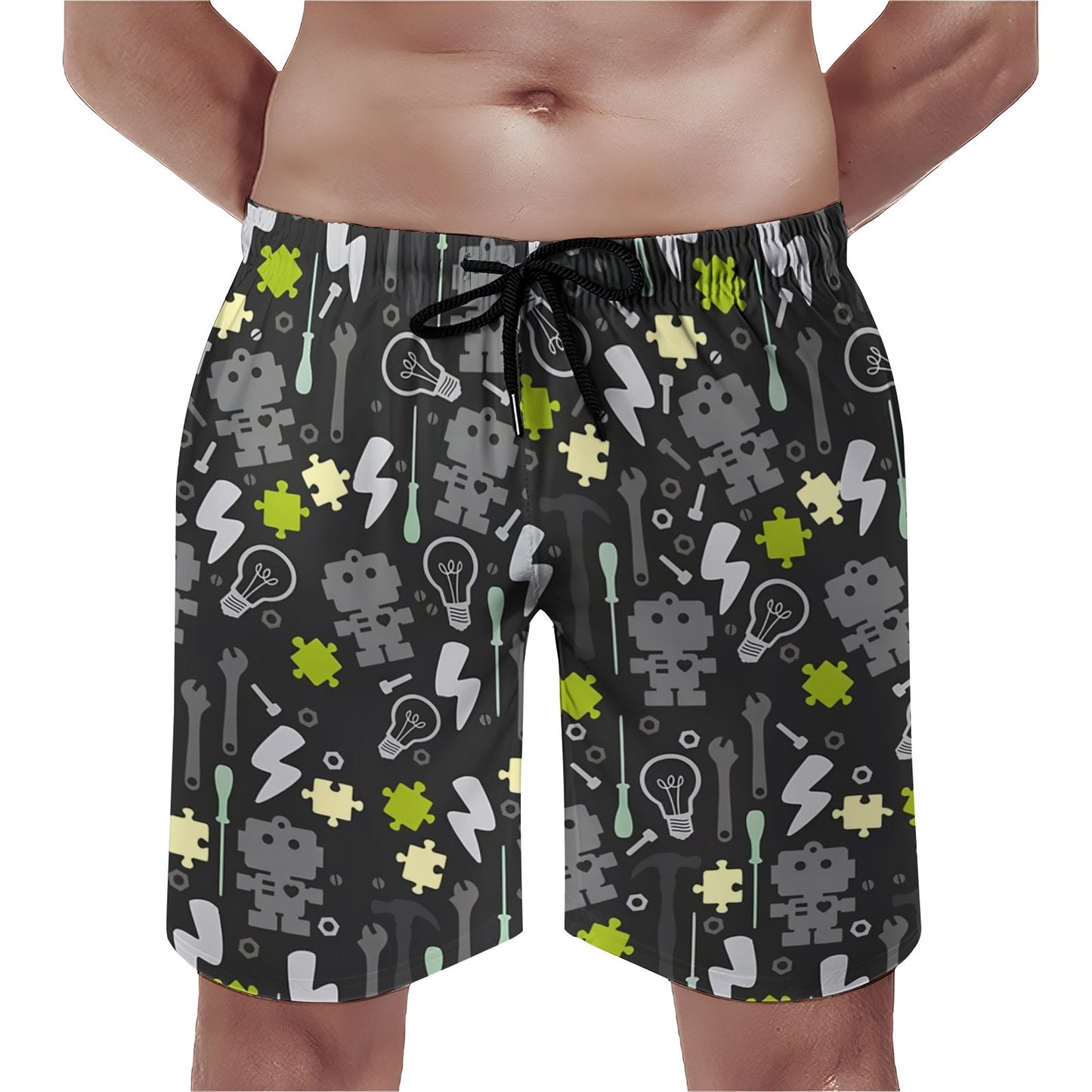 Robot Maintenance Geek Shorts