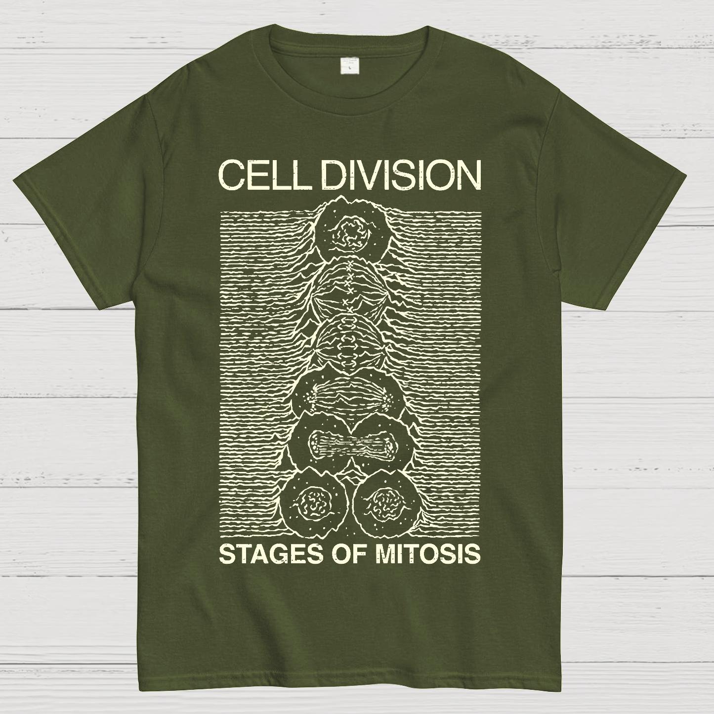 Cell Division- Stages Of Mitosis Geek T-Shirt