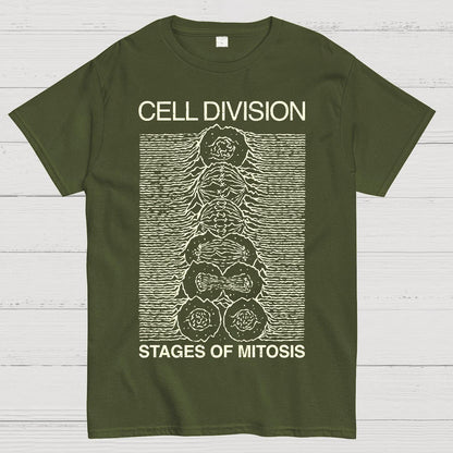 Cell Division- Stages Of Mitosis Geek T-Shirt