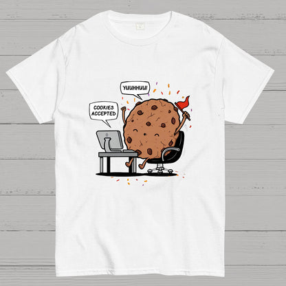 Cookies Accepted Nerdy T-Shirt