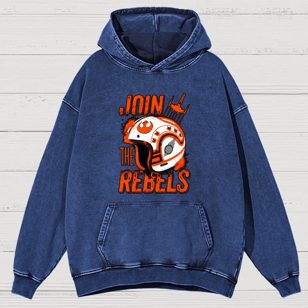 You Must Join Vintage Distressed Hoodie
