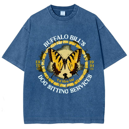 Wild Buffalo Services Vintage Distressed T-shirt