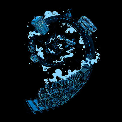 Time Machine Geek T-Shirt