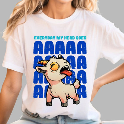 Everyday My Head Goes AAA Geek T-Shirt