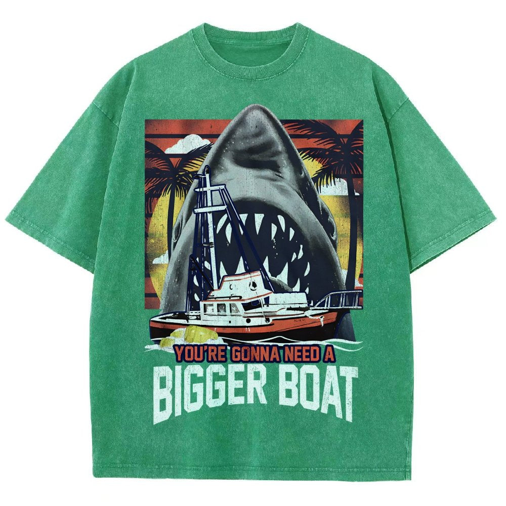 You’Re Gonna Need A Bigger Boat Vintage Distressed T-shirt