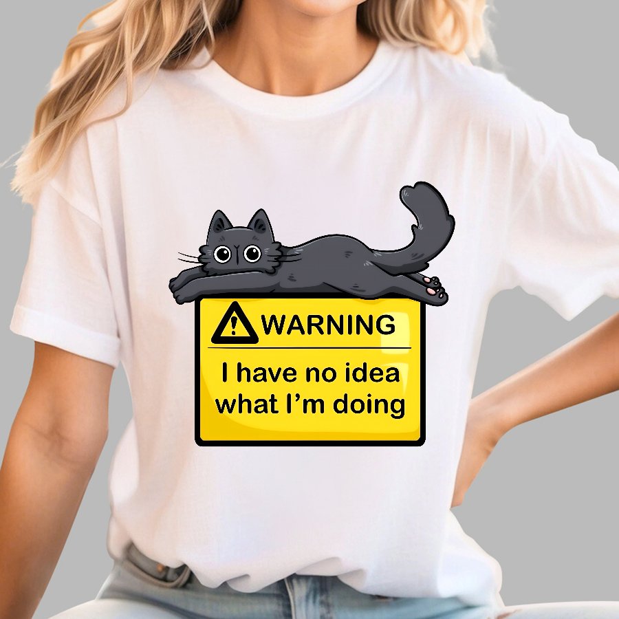 Warning, I Don't Know What I'm Doing Geek T-Shirt