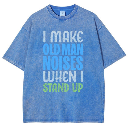 Old Man Noises Vintage Distressed T-shirt