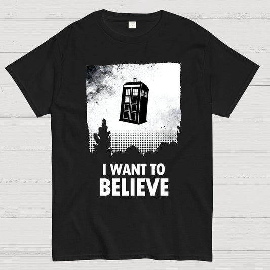 I Want To Believe Geek T-Shirt