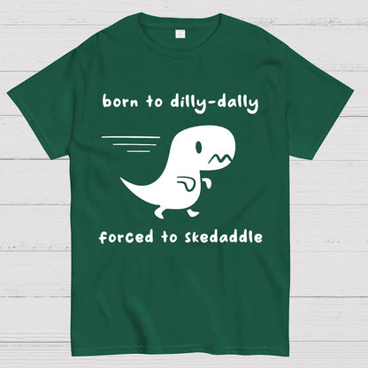 Forced To Skedaddle Geek T-Shirt