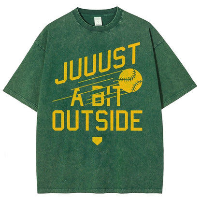 Just A Bit Outside Vintage Distressed T-shirt