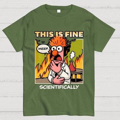 Scientifically Calculated Disaster Geek T-Shirt