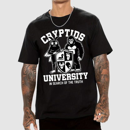 Cryptic University Meme Unisex Geek T-Shirt