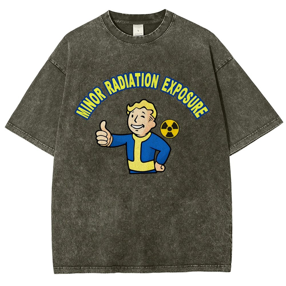 Minor Radiation Exposure Vintage Distressed T-shirt