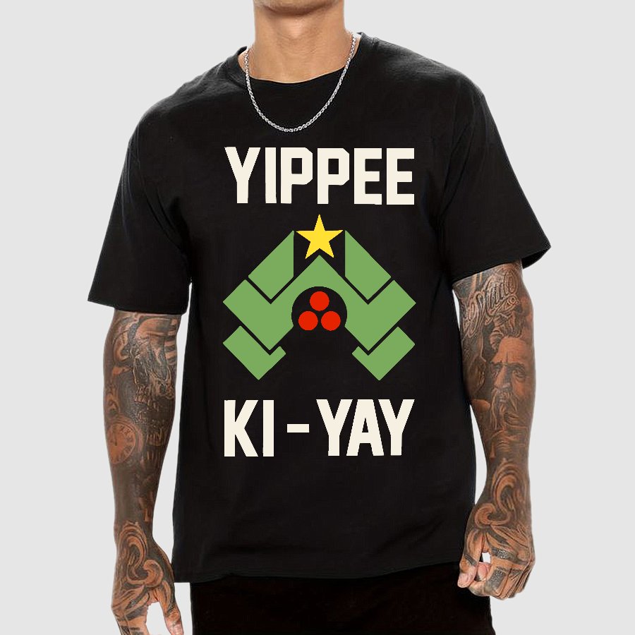 Yippee Ki Yay Christmas Geek T-Shirt