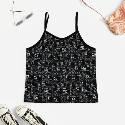 New Element Women's Geek Suspender Cami Set