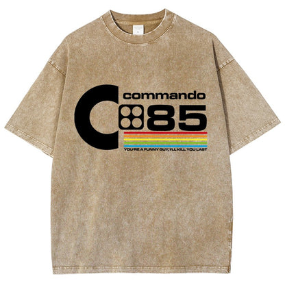 Commando 85 Vintage Distressed T-shirt