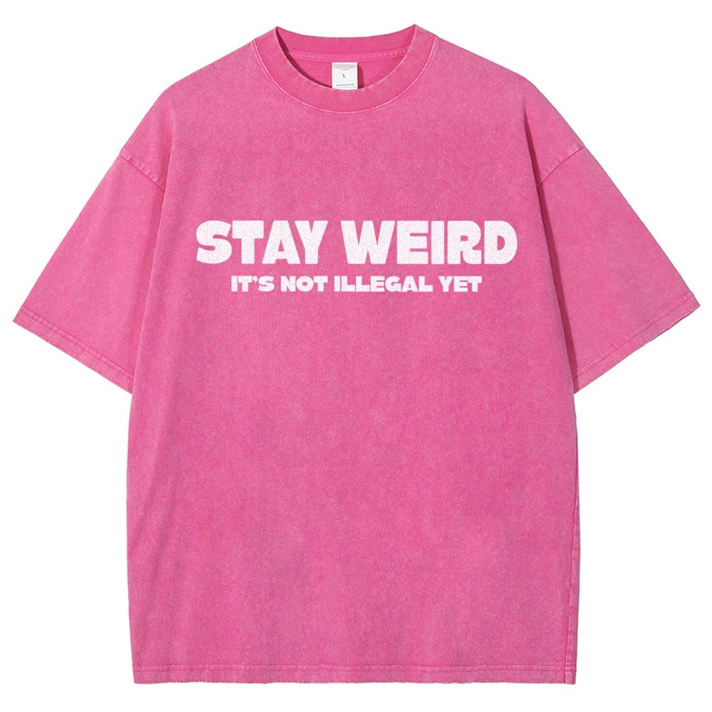 Not Illegal Yet Vintage Distressed T-shirt